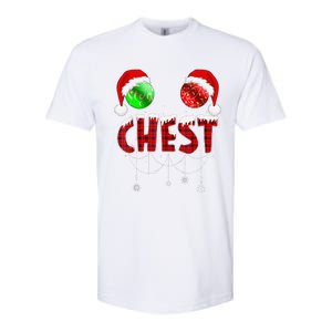 Chest Nuts Christmas Funny Matching Couple Chest Nuts Softstyle CVC T-Shirt