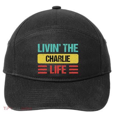 Charlie Name 7-Panel Snapback Hat