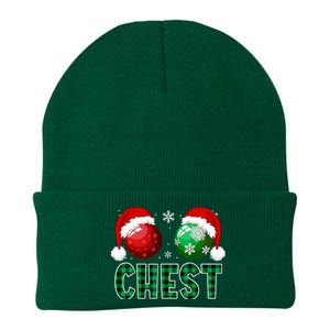 Chest Nuts Christmas Funny Matching Couple Chestnuts  Knit Cap Winter Beanie