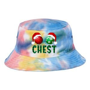 Chest Nuts Christmas Funny Matching Couple Chestnuts  Tie Dye Newport Bucket Hat