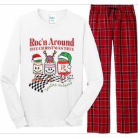 Crna Nurse Christmas Christmas Tree Pharmacy Tech Long Sleeve Pajama Set