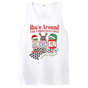 Crna Nurse Christmas Christmas Tree Pharmacy Tech PosiCharge Competitor Tank