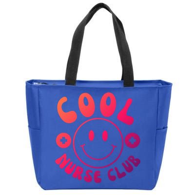 Cute Nurse Cool Nurse Club Groovy Nurse Week Gift Zip Tote Bag