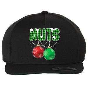 Chest Nuts Christmas Matching Couple Chestnuts  Wool Snapback Cap