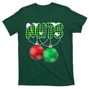 Chest Nuts Christmas Matching Couple Chestnuts  T-Shirt