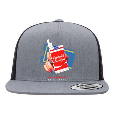 Capitalist Nostalgia Flat Bill Trucker Hat