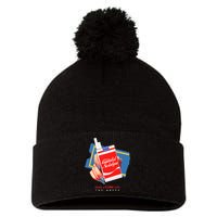 Capitalist Nostalgia Pom Pom 12in Knit Beanie