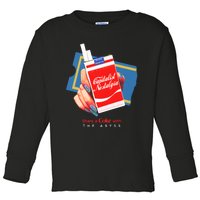 Capitalist Nostalgia Toddler Long Sleeve Shirt