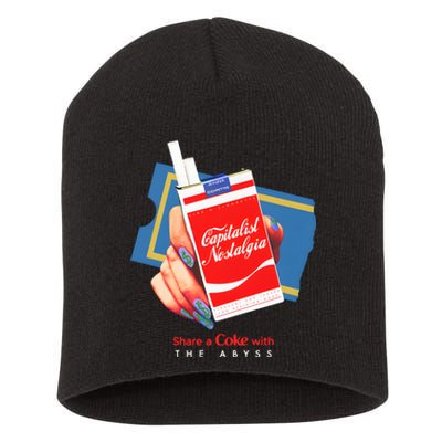 Capitalist Nostalgia Short Acrylic Beanie