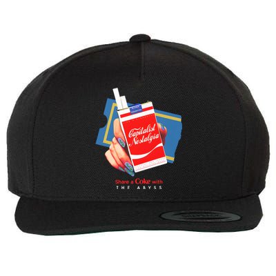 Capitalist Nostalgia Wool Snapback Cap