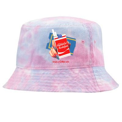 Capitalist Nostalgia Tie-Dyed Bucket Hat