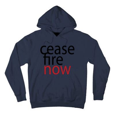 Ceasefire Now Tall Hoodie