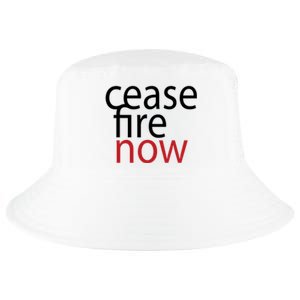 Ceasefire Now Cool Comfort Performance Bucket Hat