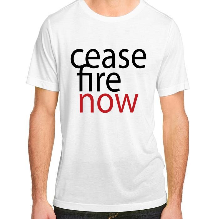 Ceasefire Now Adult ChromaSoft Performance T-Shirt