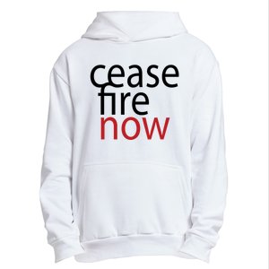 Ceasefire Now Urban Pullover Hoodie