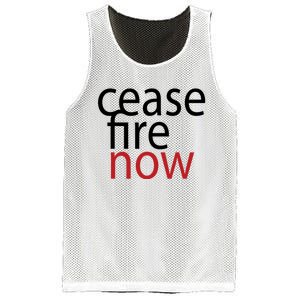 Ceasefire Now Mesh Reversible Basketball Jersey Tank