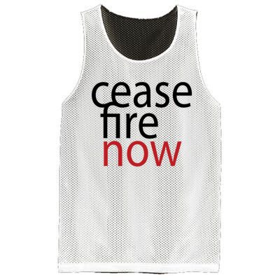 Ceasefire Now Mesh Reversible Basketball Jersey Tank