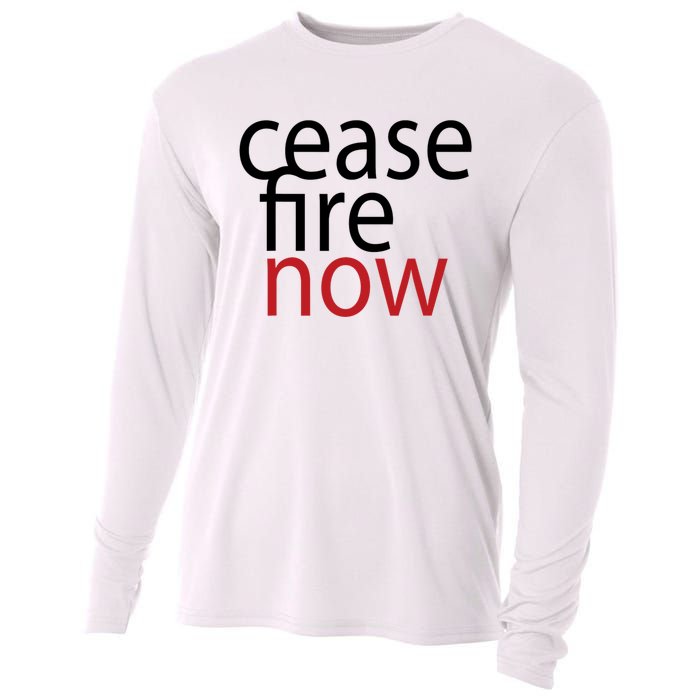 Ceasefire Now Cooling Performance Long Sleeve Crew