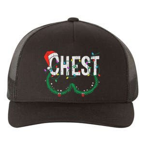 Chest Nuts Christmas Funny Matching Couple Chestnuts Yupoong Adult 5-Panel Trucker Hat