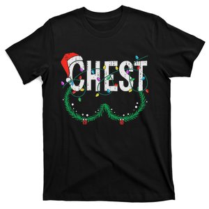 Chest Nuts Christmas Funny Matching Couple Chestnuts T-Shirt