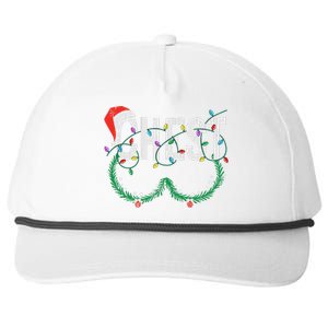 Chest Nuts Christmas Funny Matching Couple Chestnuts Snapback Five-Panel Rope Hat