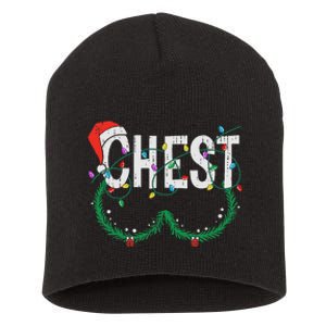 Chest Nuts Christmas Funny Matching Couple Chestnuts Short Acrylic Beanie