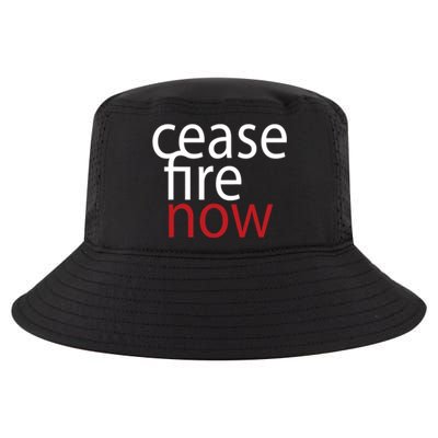 Ceasefire Now Cool Comfort Performance Bucket Hat