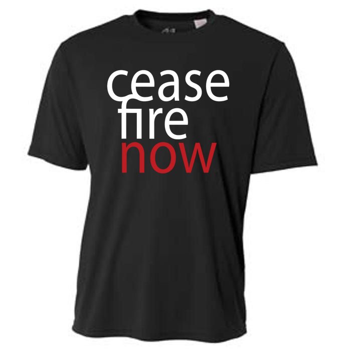 Ceasefire Now Cooling Performance Crew T-Shirt