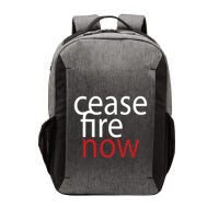 Ceasefire Now Vector Backpack