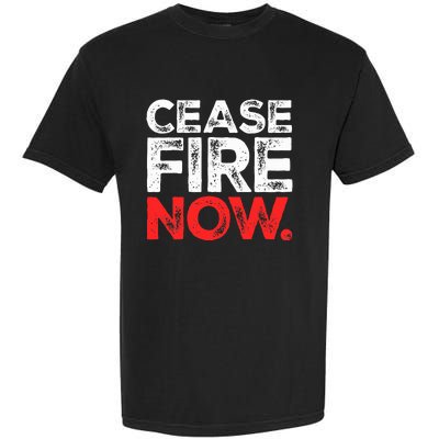 Ceasefire NOW Garment-Dyed Heavyweight T-Shirt