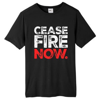 Ceasefire NOW Tall Fusion ChromaSoft Performance T-Shirt