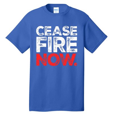 Ceasefire NOW Tall T-Shirt