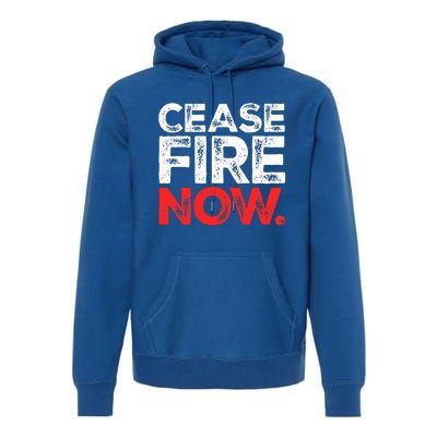 Ceasefire NOW Premium Hoodie