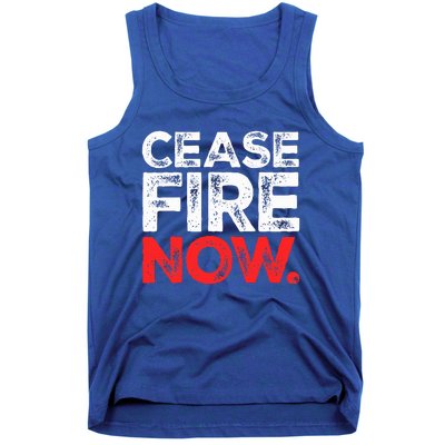 Ceasefire NOW Tank Top