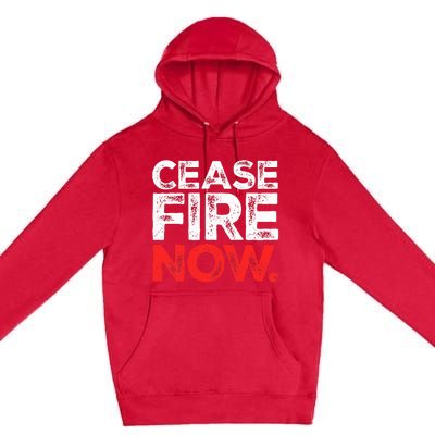 Ceasefire NOW Premium Pullover Hoodie