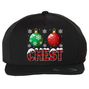 Chest Nuts Christmas Shirt Funny Matching Couple Chestnuts Wool Snapback Cap