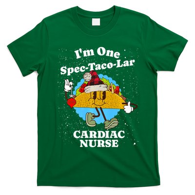 Cardiac Nurse Christmas Funny Taco Pun Cardiology Quote T-Shirt