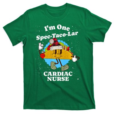 Cardiac Nurse Christmas Funny Taco Pun Cardiology Quote T-Shirt