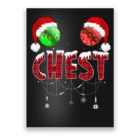 Chest Nuts Christmas Shirt Funny Matching Couple Chestnuts Poster