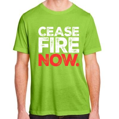 Ceasefire Now Adult ChromaSoft Performance T-Shirt