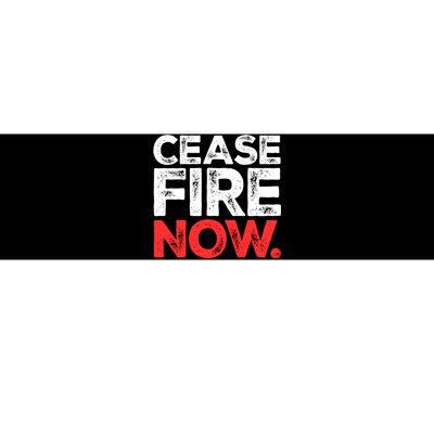 Ceasefire Now Bumper Sticker