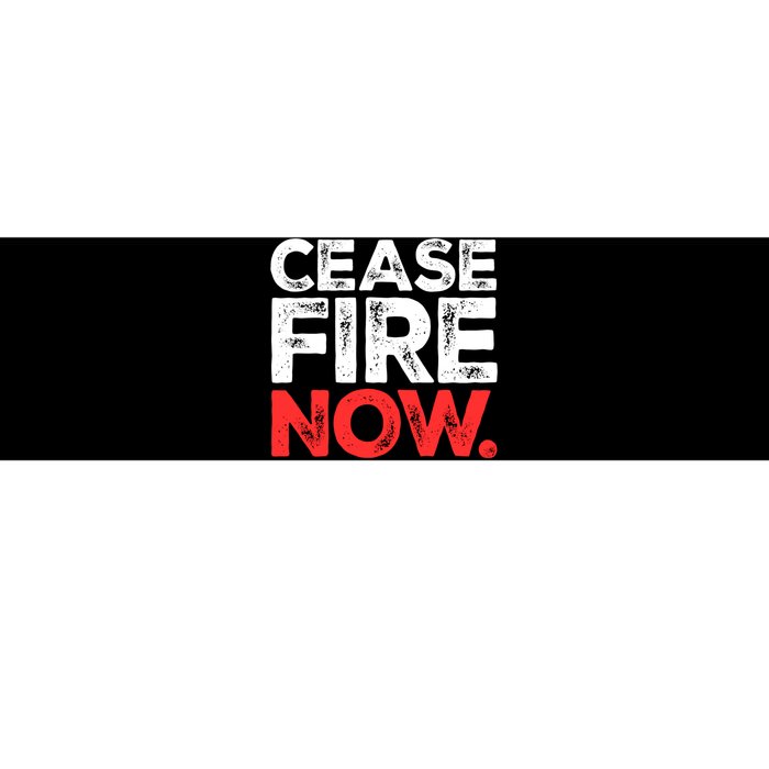 Ceasefire Now Bumper Sticker