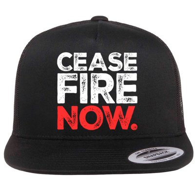 Ceasefire Now Flatbill Hat