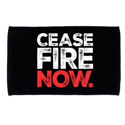 Ceasefire Now Microfiber Hand Towel