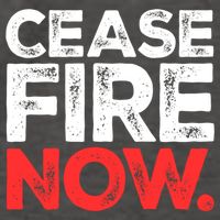 Ceasefire Now Vector Backpack