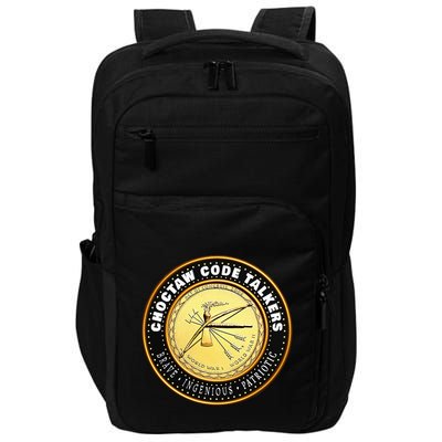 Choctaw Nation Code Talkers Homage For Heritage Supporters Impact Tech Backpack
