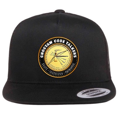Choctaw Nation Code Talkers Homage For Heritage Supporters Flatbill Hat