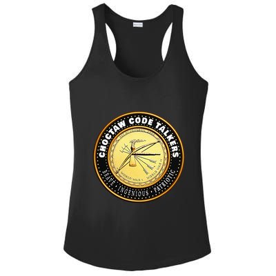 Choctaw Nation Code Talkers Homage For Heritage Supporters Ladies PosiCharge Competitor Racerback Tank