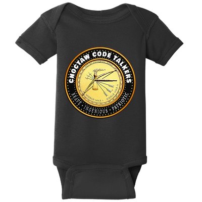 Choctaw Nation Code Talkers Homage For Heritage Supporters Baby Bodysuit