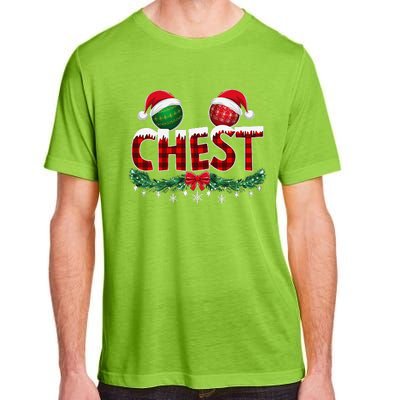 Chest Nuts Christmas Funny Matching Couple Chestnuts Xmas Adult ChromaSoft Performance T-Shirt